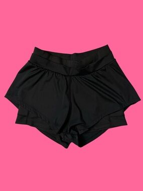 Expntl Athletics Divergent 2-in-1 running short in Midnight Black Size Small
